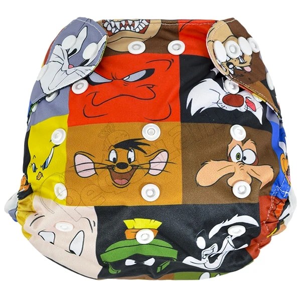 Cobertor de Pañal looney tunes con barreras - Pequelandia