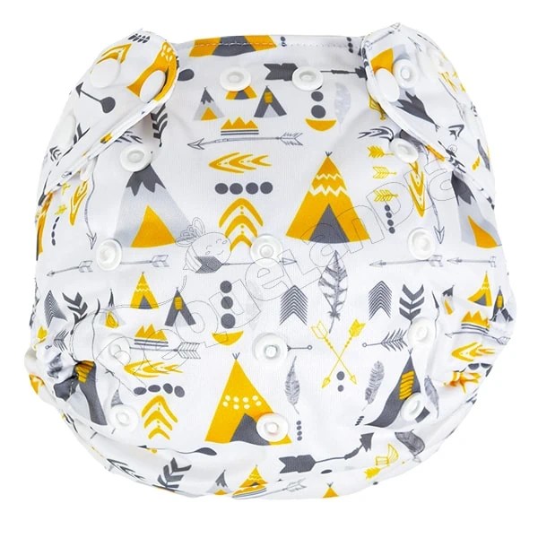 Cobertor de Pañal tipis apache con barreras - Pequelandia