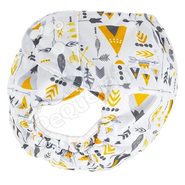 Cobertor de Pañal tipis apache con barreras - Pequelandia