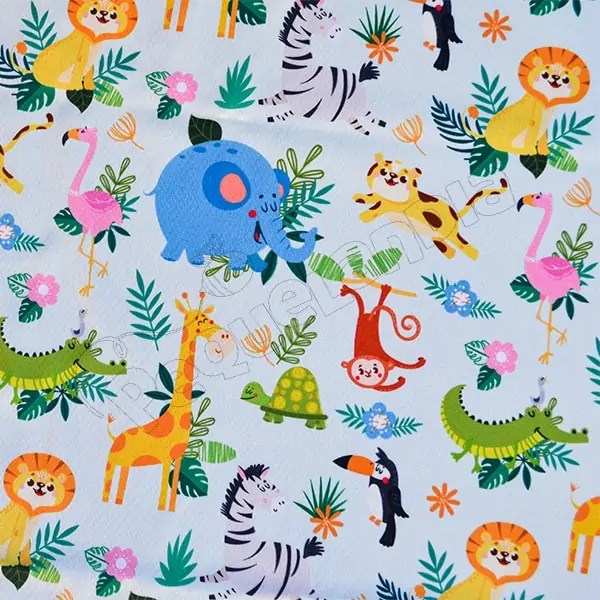 Tela PUL diseño Selva Paraiso