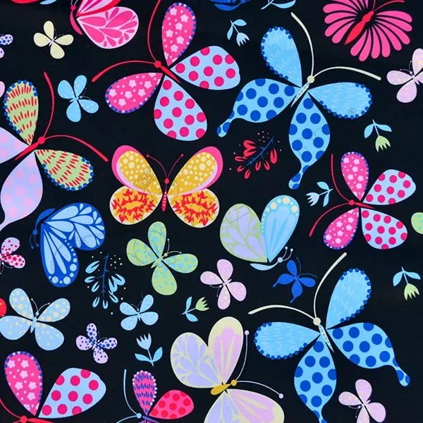 Tela PUL diseño Mariposas Diseno
