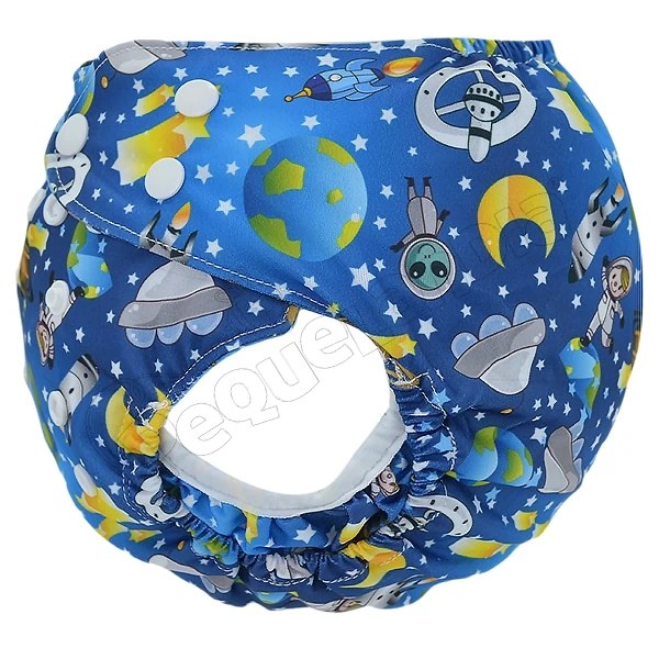 Cobertor de Pañal marcianito con barreras - Pequelandia