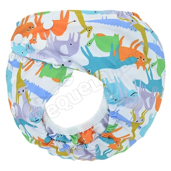 Cobertor de Pañal camello y amigos con barreras - Pequelandia