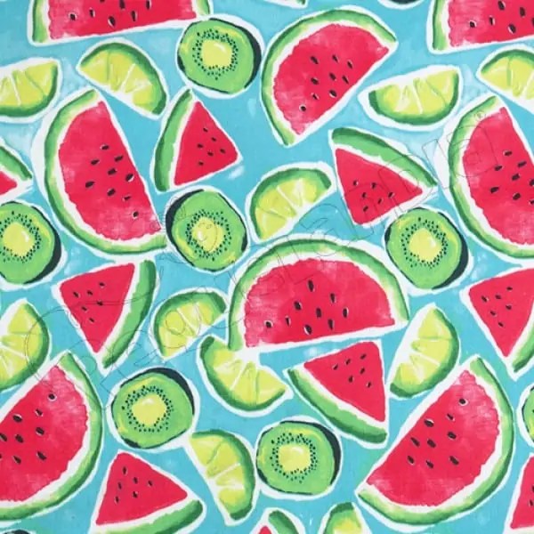 Tela PUL diseño Sandia Kiwi