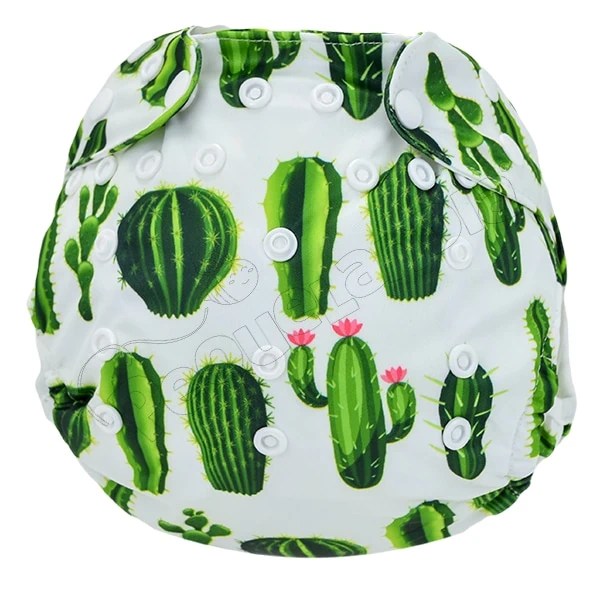 Cobertor de Pañal cactus con barreras - Pequelandia