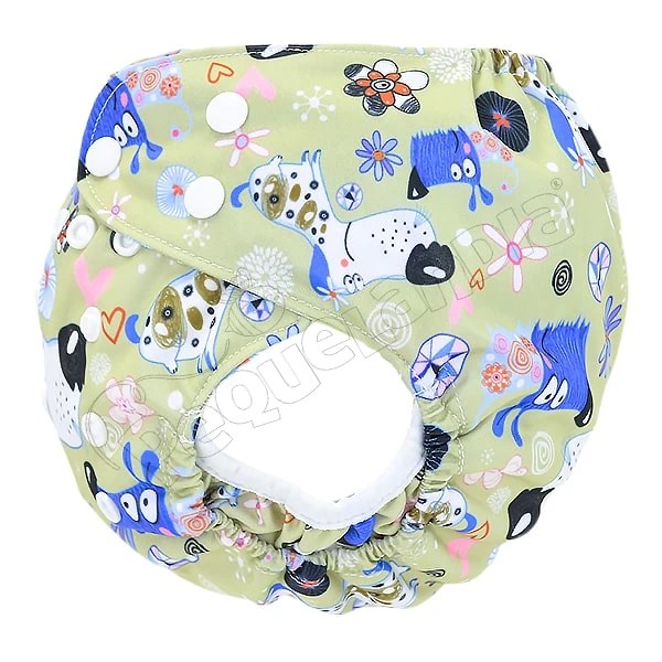 Cobertor de Pañal perrito sabueso con barreras - Pequelandia