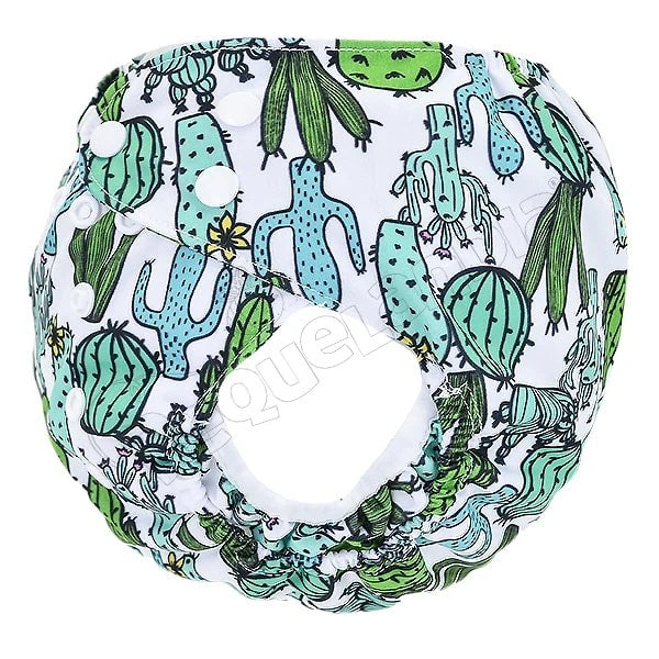 Cobertor de Pañal cactus florido con barreras - Pequelandia