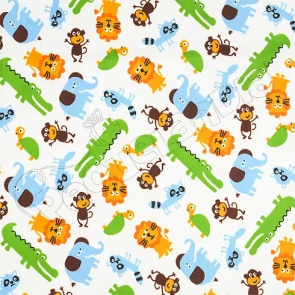 Tela PUL diseño Cocodrilo Leon