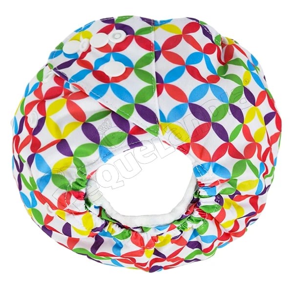 Cobertor de Pañal patrones colores con barreras - Pequelandia