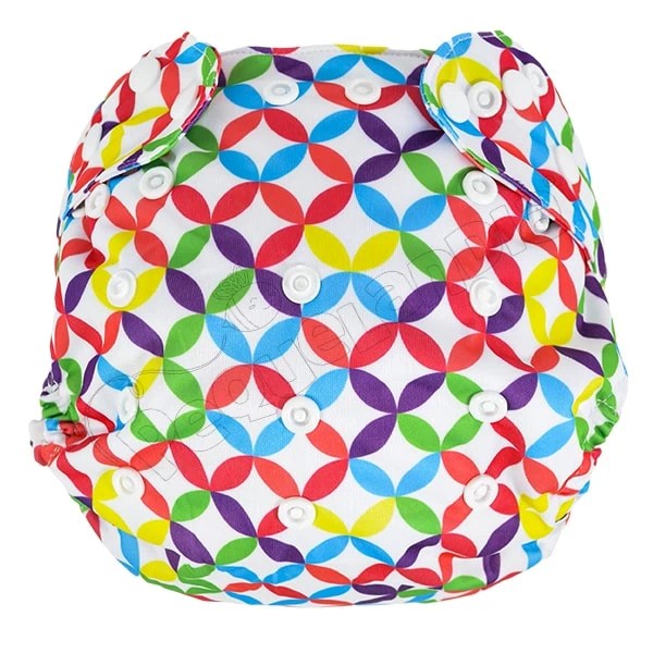 Cobertor de Pañal patrones colores con barreras - Pequelandia