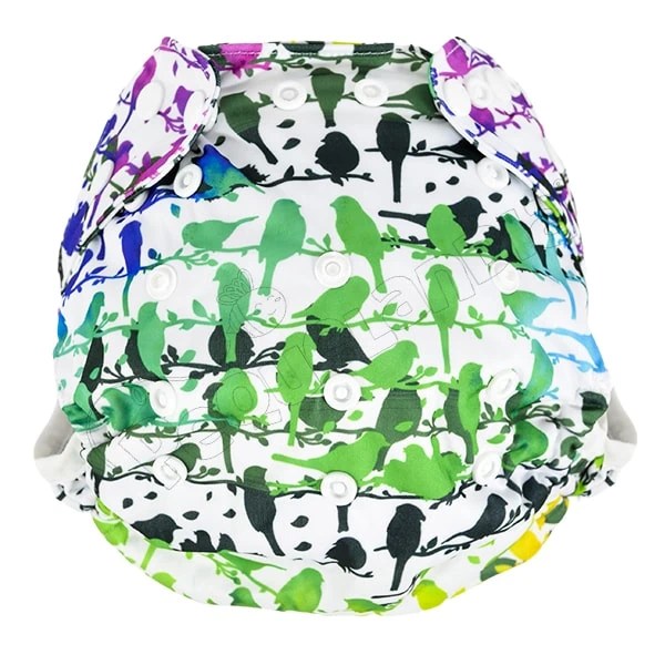 Cobertor de Pañal catitas colores con barreras - Pequelandia