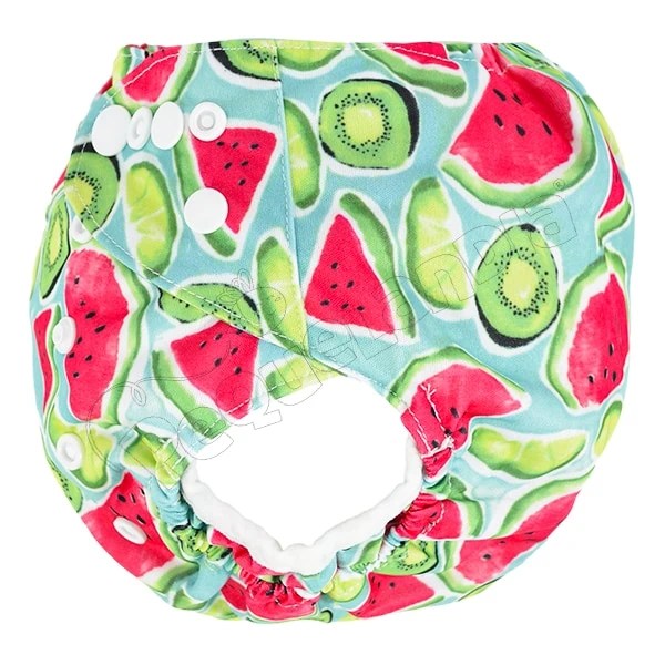 Cobertor de Pañal sandia kiwi con barreras - Pequelandia