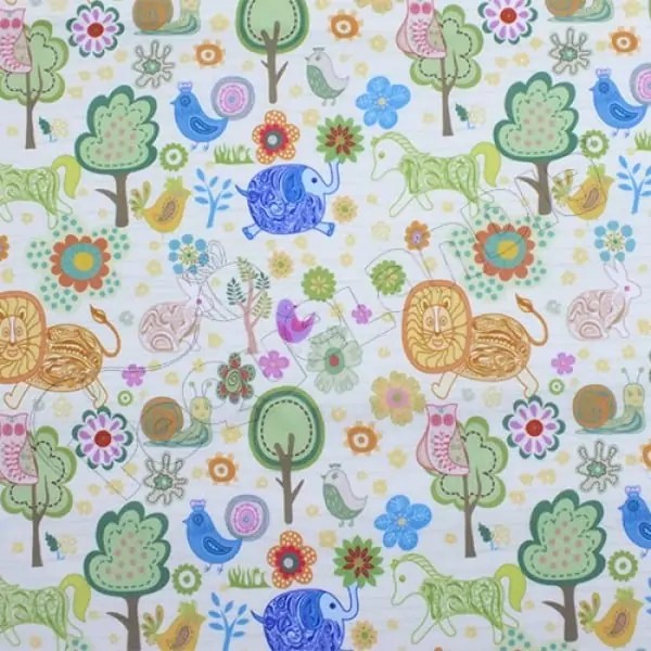 Tela PUL diseño Leon Y Amigos