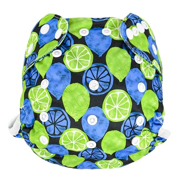 Cobertor de Pañal limones con barreras - Pequelandia