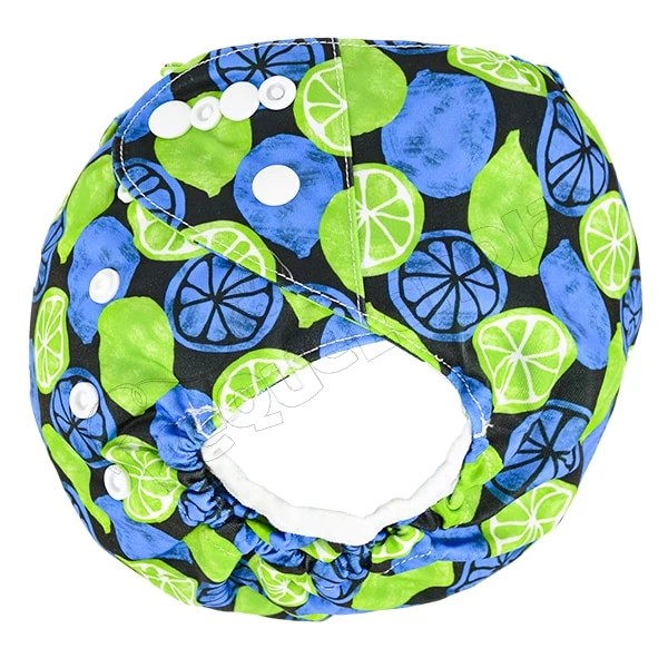 Cobertor de Pañal limones con barreras - Pequelandia