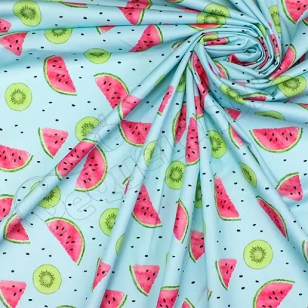 Tela PUL diseño Kiwi Y Sandia