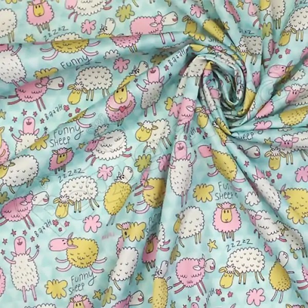 Tela PUL diseño Ovejas Felices