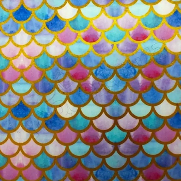 Tela PUL diseño Piel De Sirena