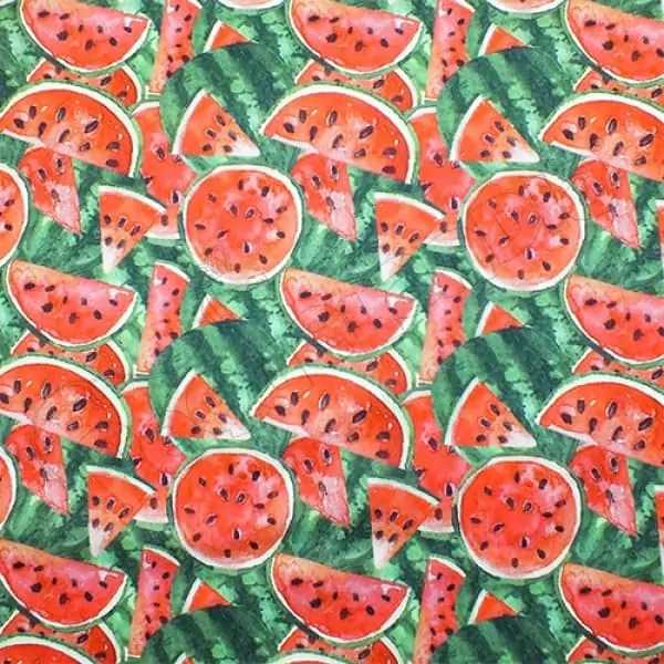 Tela PUL diseño Sandia Tropical