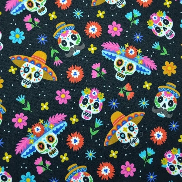 Tela PUL diseño Calacas