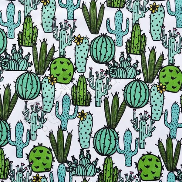 Tela PUL diseño Cactus Florido
