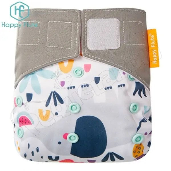 Pañal Nocturno Happy Flute Zoo Gris