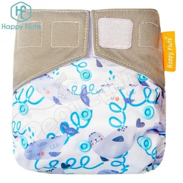 Pañal Nocturno Happy Flute Focas y Ballenitas