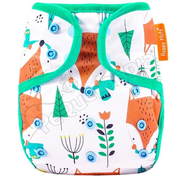 Cobertor Cubre Pañal Happy Flute Zorrito