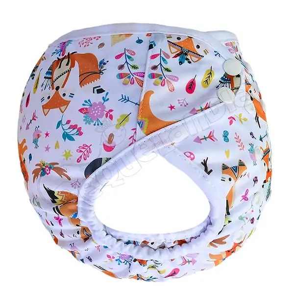 Cobertor Borde Blanco Zorrito Cupido con Barrera en Piernas