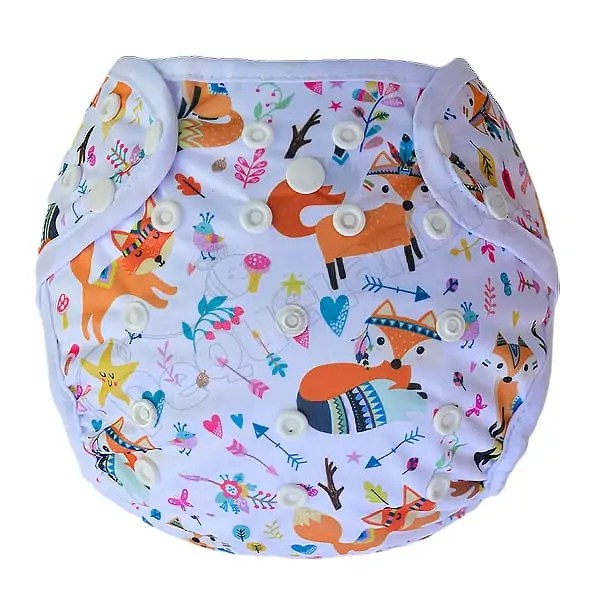 Cobertor Borde Blanco Zorrito Cupido con Barrera en Piernas