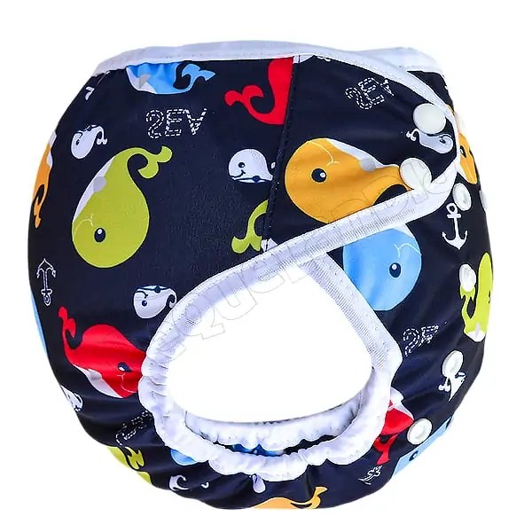 Cobertor Borde Blanco Ballenitas Felices con Barrera en Piernas