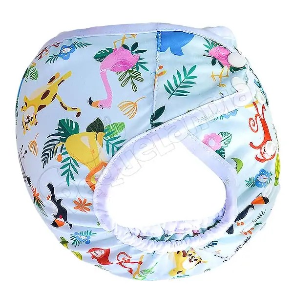 Cobertor Borde Blanco Selva Paraiso con Barrera en Piernas