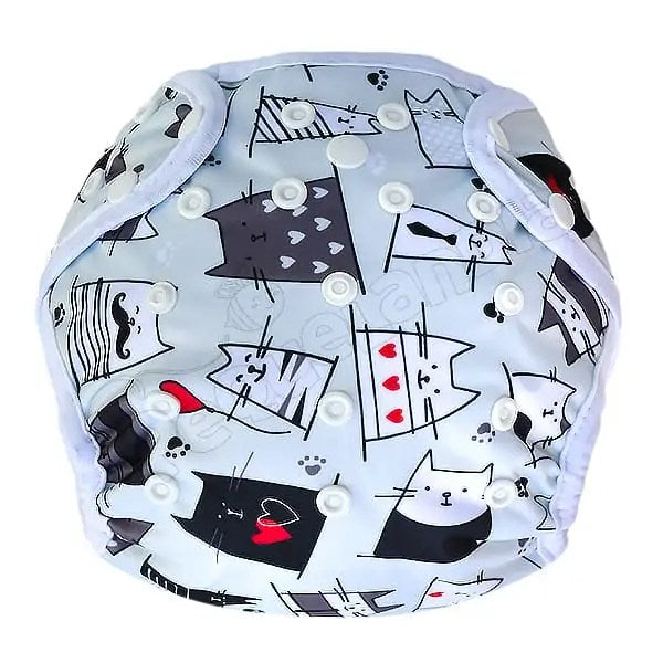 Cobertor Borde Blanco Gato Love con Barrera en Piernas