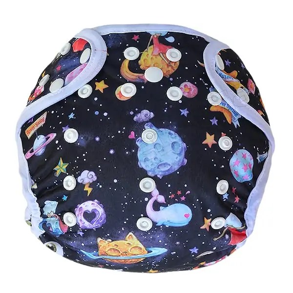 Cobertor Borde Blanco Universo con Barrera en Piernas