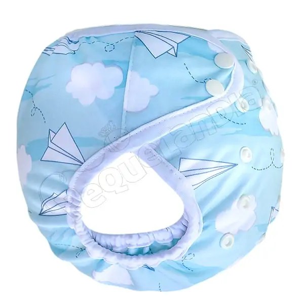 Cobertor Borde Blanco Cometa De Papel con Barrera en Piernas