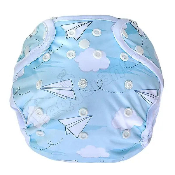 Cobertor Borde Blanco Cometa De Papel con Barrera en Piernas