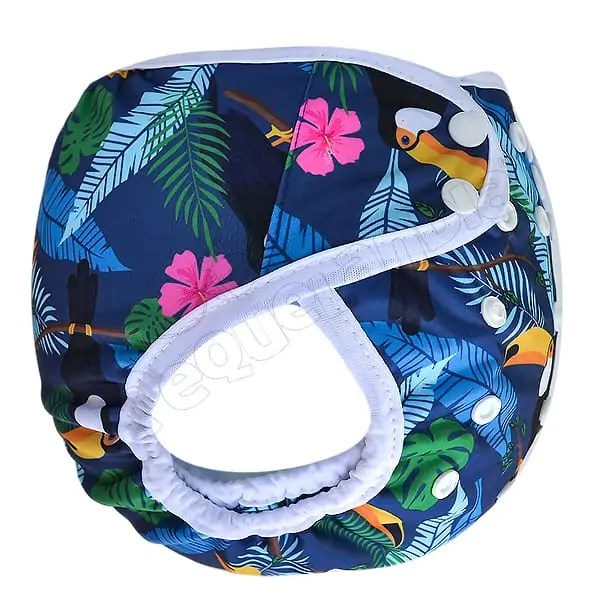 Cobertor Borde Blanco Tucan con Barrera en Piernas