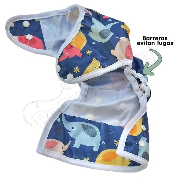 Cobertor Borde Blanco Zorrito Cupido con Barrera en Piernas