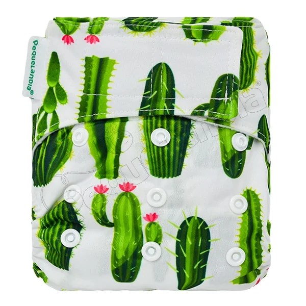 Pañal Recién Nacido Velcro Cactus