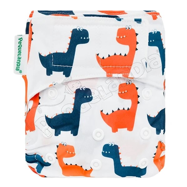 Pañal Recién Nacido Velcro Dinos