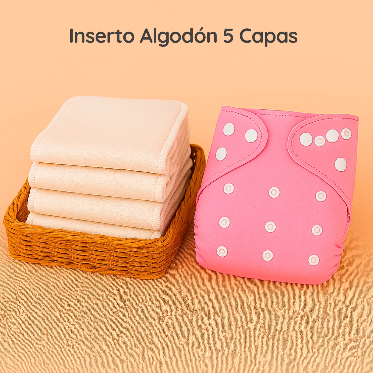 Inserto Algodón 5 capas