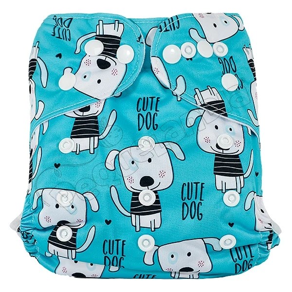 Pañal Barrera Pierna perrito-cian