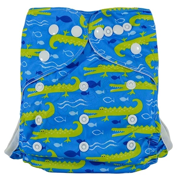 Pañal Barrera Pierna caiman-verde