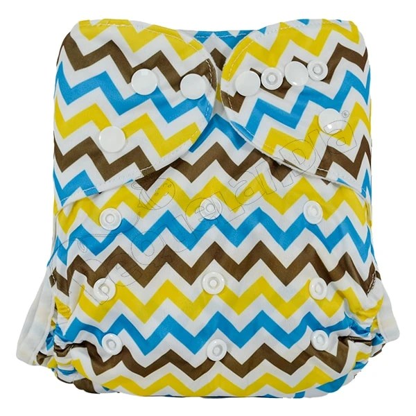 Pañal Barrera Pierna zigzag-3-colores