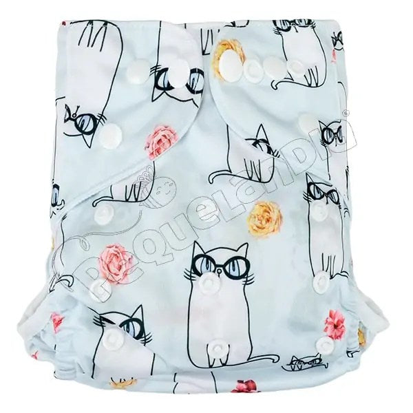 Pañal Barrera Pierna gata-con-lentes