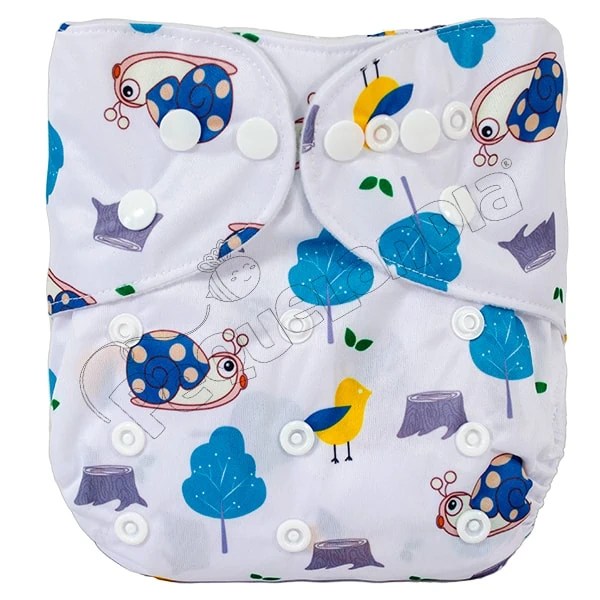 Pañal de Tela Ecológico – Caracol Y Pollito