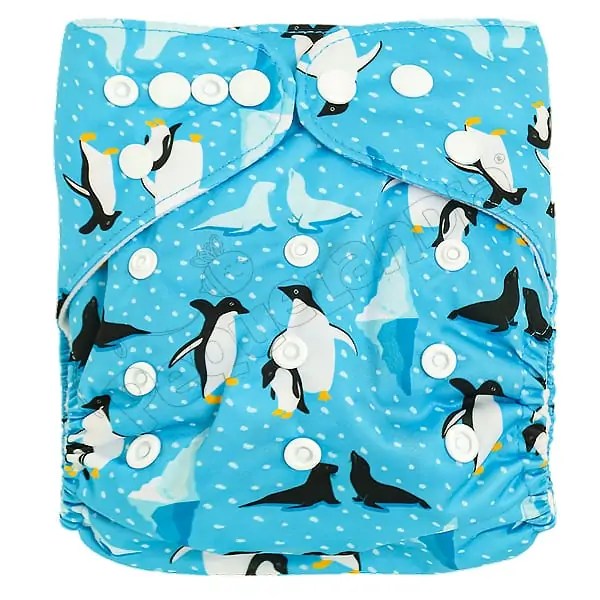 Pañal de Tela Ecológico – Pinguinos Del Artico