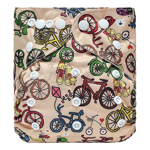 Pañal de Tela Ecológico – Bicicletas