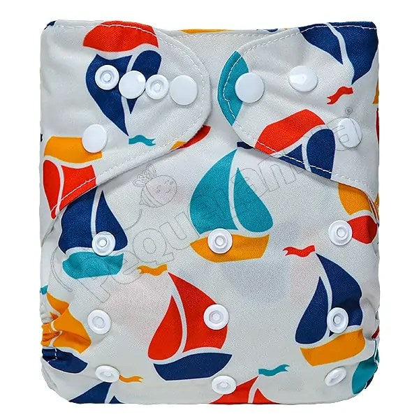 Pañal de Tela Ecológico – Veleros Colores