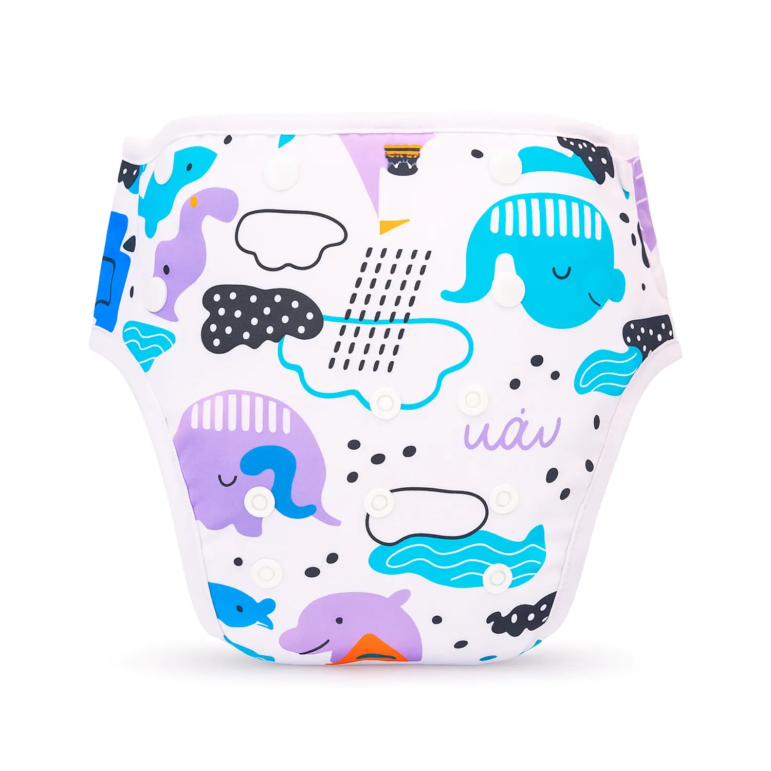 Pañal Natación Happy Flute Focas y ballenas